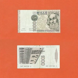 Billet 1000 Lire M.Polo Italie 6 janvier 1982 - Foto 1 di 2