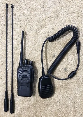 RETEVIS UHF FM TRANSCEIVER MODEL H-777 WALKIE TALKIE TWO-WAY RADIO - Image 1 of 4