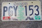 1999 oregon license plate