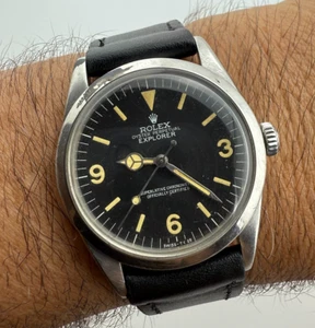 VINTAGE ROLEX EXPLORER REF 1016 VON 1966 SERIAL 1.283M 36MM REFISHED DIAL - Bild 1 von 16