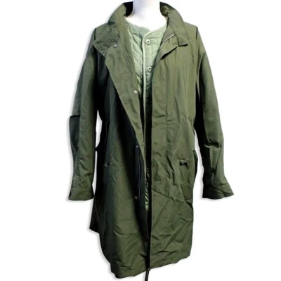 [Usado] Abrigo militar mod con cordón BONLECILL/M-65 con forro acolchado [b33... - Imagen 1 de 4