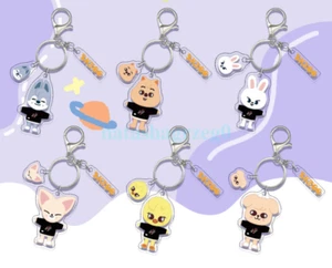 NEW AU Cartoon Acrylic Double-sided Pendant Keychain DIY Bag Accessories - Picture 1 of 17