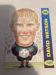 PROMATCH 98  SERIES 3  CARD  DAVID WATSON     BARNSLEY