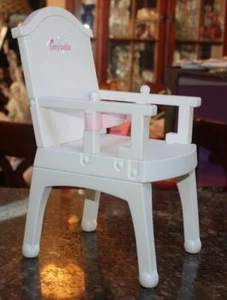 Accesorio para muebles silla alta blanca American Girl Bitty Baby - Imagen 1 de 5