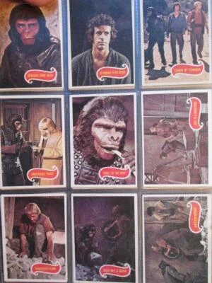 Planet Of The Apes 24 Card Trading Set, 1967 Apjac Productions - Imagem 1 de 4