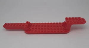 LEGO 30184 Red Vehicle Trailer Base 6 x 26 x 2 2/3 for Sets 9371 6477 6164 6329 - Picture 1 of 4