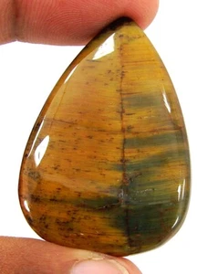 Piedra preciosa suelta ojo de tigre natural 56,70 quilates cabujón alambre envoltura piedra - 23680 - Imagen 1 de 2