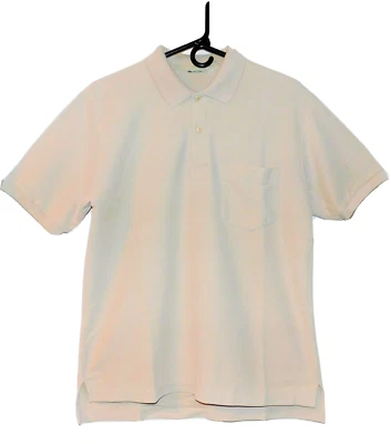 PREO MEN'S MEDIUM PURITAN LIGHT TAN POCKET POLO SHIRT Golf Shirt - Image 1 of 4