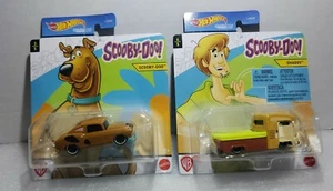 2020 Hot Wheels Character Cars: Scooby Doo & Shaggy Set. GRM61 & GRM62. New. - Picture 1 of 4