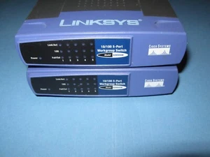 Switch per gruppi di lavoro 2-Linksys 5 porte 10/100 - Foto 1 di 3