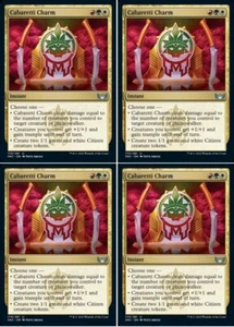 MTG - 4x CABARETTI CHARM - Streets of New Capenna (U) - Picture 1 of 1