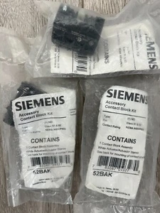 Bloque de contacto con pulsador Siemens 52BAK 1 NO - Imagen 1 de 1