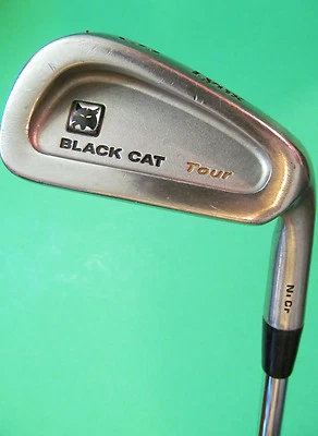 Hierro Lynx Golf Black Cat Tour Ni Cr #6. Eje de acero X100. Extra rígido. Foto 1 de 4