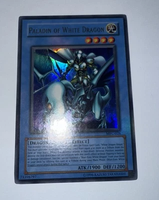 Yugioh Paladin Of White Dragon MFC-026 Ultra Rare Unl Original Print (NM) - Image 1 of 2