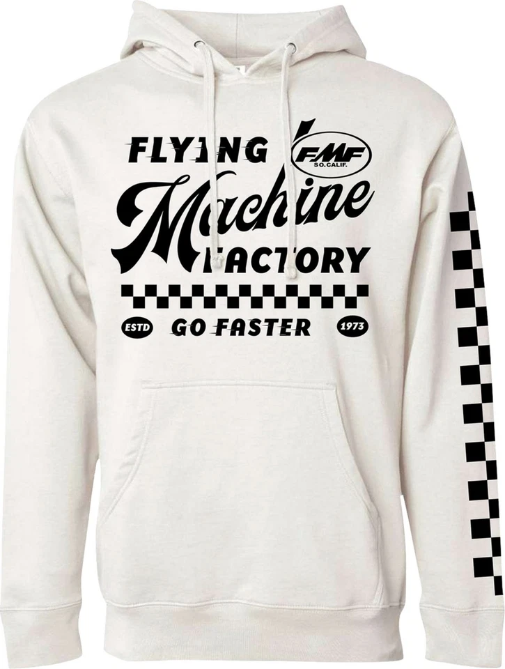 FMF Faster Mens Pullover Hoody Bone - Image 1 of 1