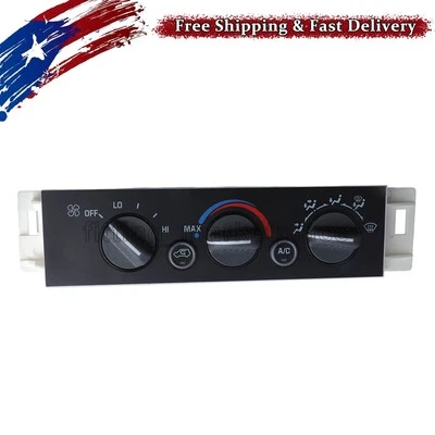 For 1996-1999 Chevrolet C1500 K1500 GMC Heater A/C Control Panel Switch Unit - Image 1 of 4