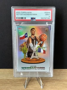 Topps Now Victor Wembanyama Vw4 Downtown Rookie PSA 9 - Picture 1 of 2