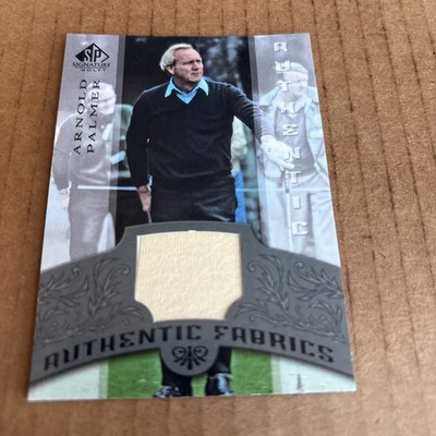 2003 SP Authentic Fabrics SHIRT RELIC Arnold Palmer HOF #AF-AP PGA Golf (f3) - Image 1 of 2
