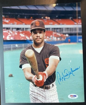 Roberto Alomar SIGNED 8x10 Photo PSA DNA COA Auto Blue Jays Padres HOF JCA - Image 1 of 2