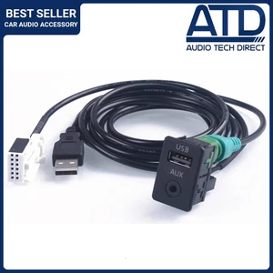 USB Aux Port Für BMW E87 E88 E90 E91 E92 E93 F07 F10 F11 F06 F12 F13 FFU-24132 - Bild 1 von 6