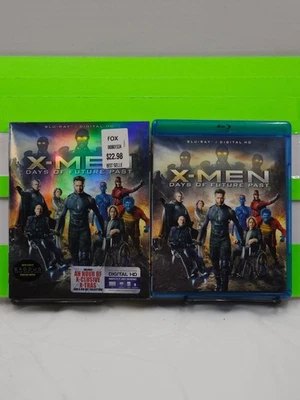 X-MEN DAYS OF FUTURE PAST JAMES MCAVOY MICHAEL FASSBENDER HUGH JACKMAN BLU RAY - Image 1 of 3