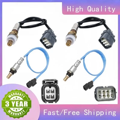 Set of 4 Upstream+Downstream O2 Oxygen Sensor For 2007 2008 Acura TL 3.5L V6 US - Imagem 1 de 4