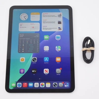 Apple iPad 11" (A16) 128GB WiFi Tablet - Silver - MD3Y4LL/A - Please Read! - Image 1 of 4