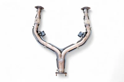Nissan 370Z 13-20 Front Exhaust Down Y Flex Pipe 20020-JL00C, E047, OEM, 2013, 2 - Image 1 of 4