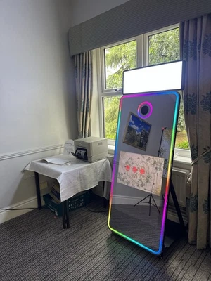 Magic Mirror PhotoBooth  For Hire At Weddings & Parties events etc - Image 1 of 2