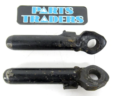 Juego de estriberas/placas delanteras izquierda y derecha originales Honda 1970 CB175 CL175 Foto 1 de 2