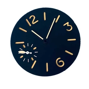 34,5 mm Zifferblatt + Zeiger grün leuchtend für ETA6497 ST3600 Uhrwerk - Bild 1 von 21