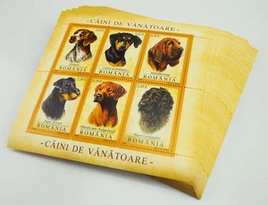 2005 Rumänien; 100 Blocks Jagdhunde, **/MNH, Bl. 361, ME 1500,- - Picture 1 of 2