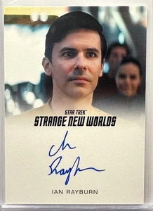 Ian Rayburn Autogramm, Star Trek Strange New Worlds Staffel 1 - Bild 1 von 2