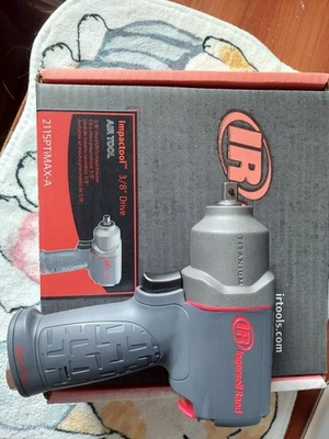 Llave de impacto de aire de titanio Ingersoll Rand 3/8" Drive 2115PTiMax ¡Hecha en EE. UU.! Foto 1 de 4
