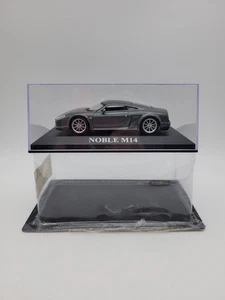 IXO Altaya? 1:43, Noble M14, Metallic Grey Diecast Model Car With Display Case. - Picture 1 of 24
