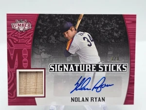 2024 Leaf Lumber Nolan Ryan & Steve Carlton Bastoncini Doppia Firma Auto # 2/3 - Foto 1 di 5