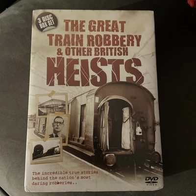 New THE GREAT TRAIN ROBBERY & OTHER BRITISH HEISTS Region 2 DVD 2013 Sealed - Image 1 of 2