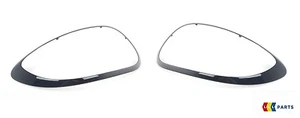 NEW GENUINE MINI PACEMAN R61 JCW GLOSS BLACK TAIL LIGHT SURROUND LEFT+RIGHT SET - Picture 1 of 5