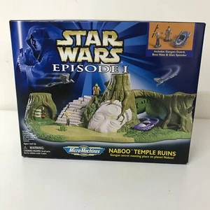 Star Wars Episode I Micro Machines Naboo Temple Ruins Galoob 1999 Playset NIB - Picture 1 of 6