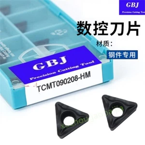GBJ-CNC TCMT090208-HM TCMT18152 GBJ252 10pcs Carbide turning inserts For steel - Picture 1 of 2