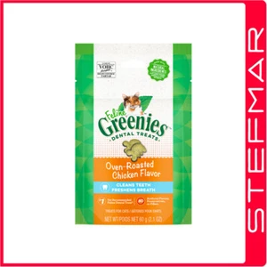 3 x Greenies Cat Feline 60g 60 gms Chicken - Picture 1 of 1