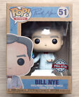 Funko Pop Icons Bill Nye With Globe And Free Protector