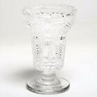 Waterford Hibernia Cut Crystal Vase With Diamond Pattern Vintage
