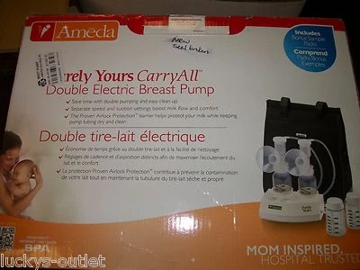 NEW Ameda Purely Yours Carry All Double Electric Breast Pump BROKEN SEAL Save $$ - Image 1 of 3