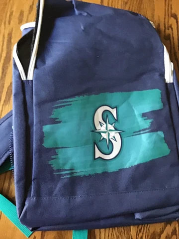 Seattle Mariners 2022 BAT BAG Backpack Blue and Green W/ Bat holder NIP Cover