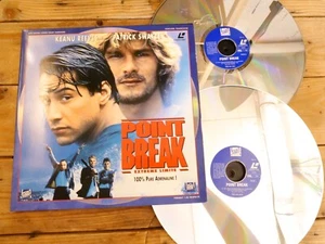 POINT BREAK LD PAL LASERDISC PATRICK SWAYZE KEANU REEVES 1991 - Photo 1/11