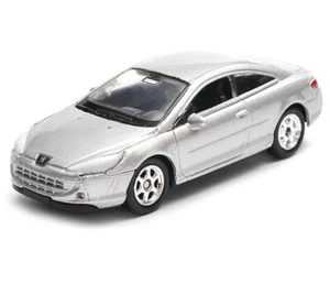 Welly Peugeot Coupe 407 Silver 1:60 1:64 Scales 3 Inch Diecast Model Car - Picture 1 of 1