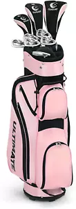 Costway Ladies Womens Complete Golf Club Set, Includes Driver, Includes 460cc... - Picture 1 of 13