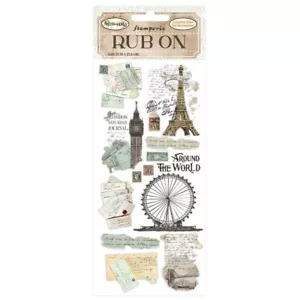 Stamperia - ALREDEDOR DEL MUNDO - MONUMENTOS - FROTAR (4"" x 8,5") 10 cm x 21 cm - Imagen 1 de 1
