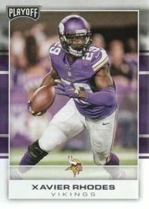 2017 Panini Playoff - XAVIER RHODES #53 base - Minnesota Vikings 🏈 - Picture 1 of 1